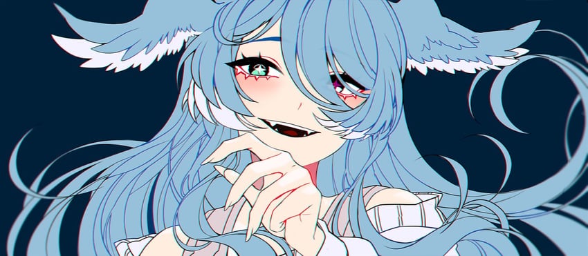 elira pendora (nijisanji and 1 more) drawn by savi_(byakushimc)
