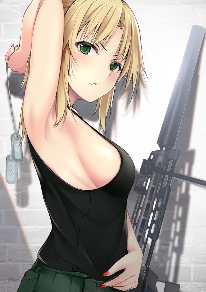 mordred (fate and 2 more) drawn by hazuki_gyokuto