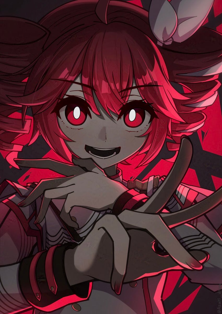 kasane teto (utau and 1 more) drawn by asari_draw
