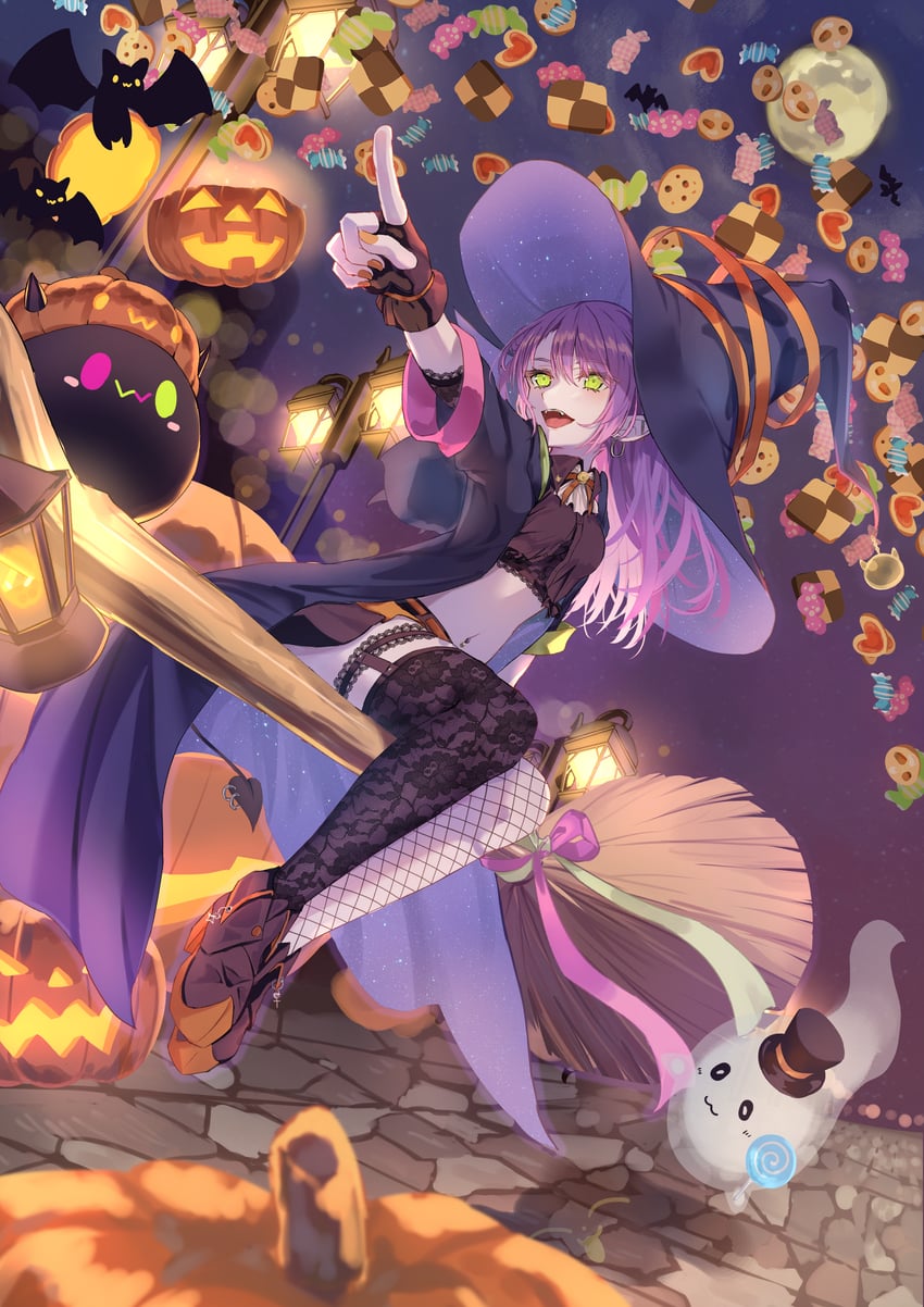 tokoyami towa and bibi (hololive) drawn by tika_tika4101
