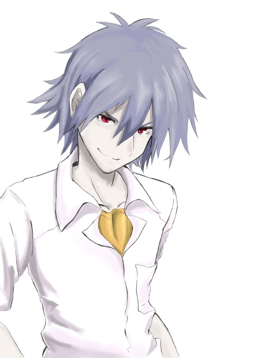 nagisa kaworu (neon genesis evangelion and 3 more) drawn by pepe_(jonasan)