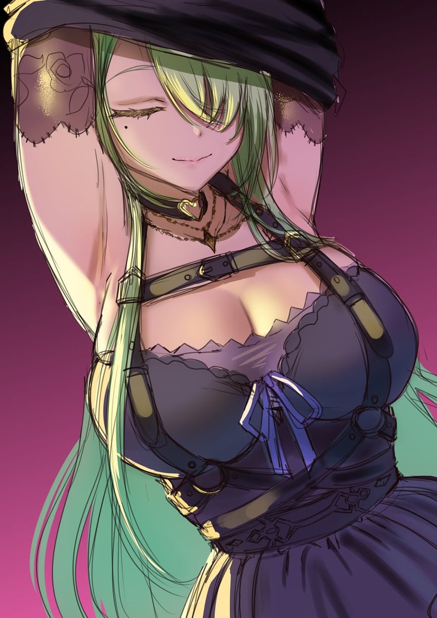 ceres fauna (hololive and 1 more) drawn by redi_(rasec_asdjh)