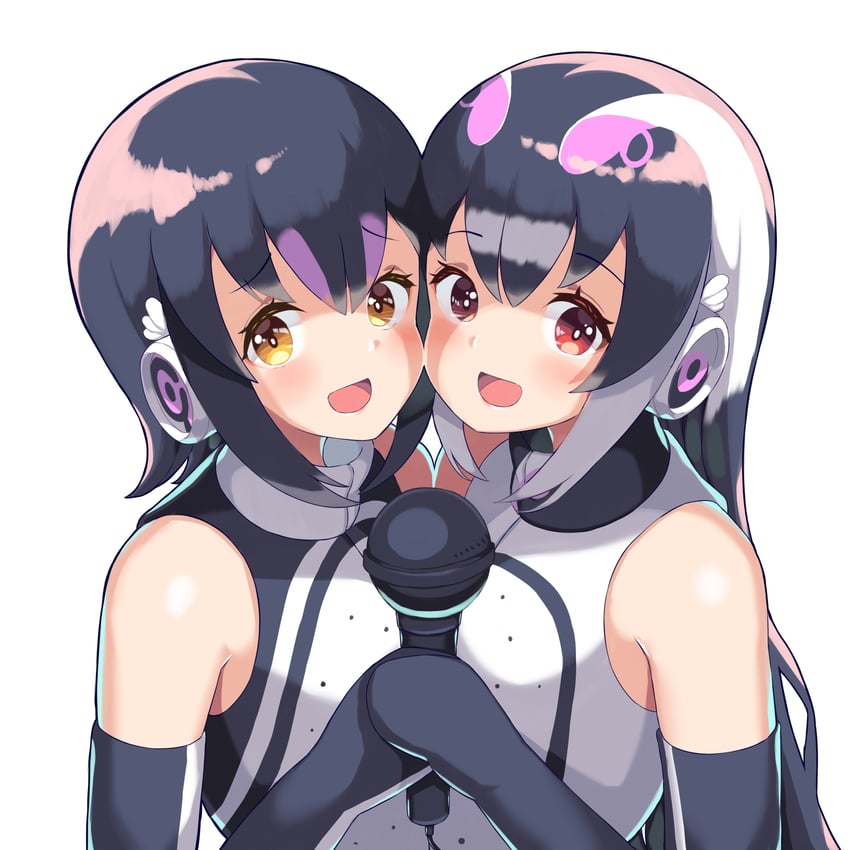 humboldt penguin and african penguin (kemono friends and 1 more) drawn by sawara_noa