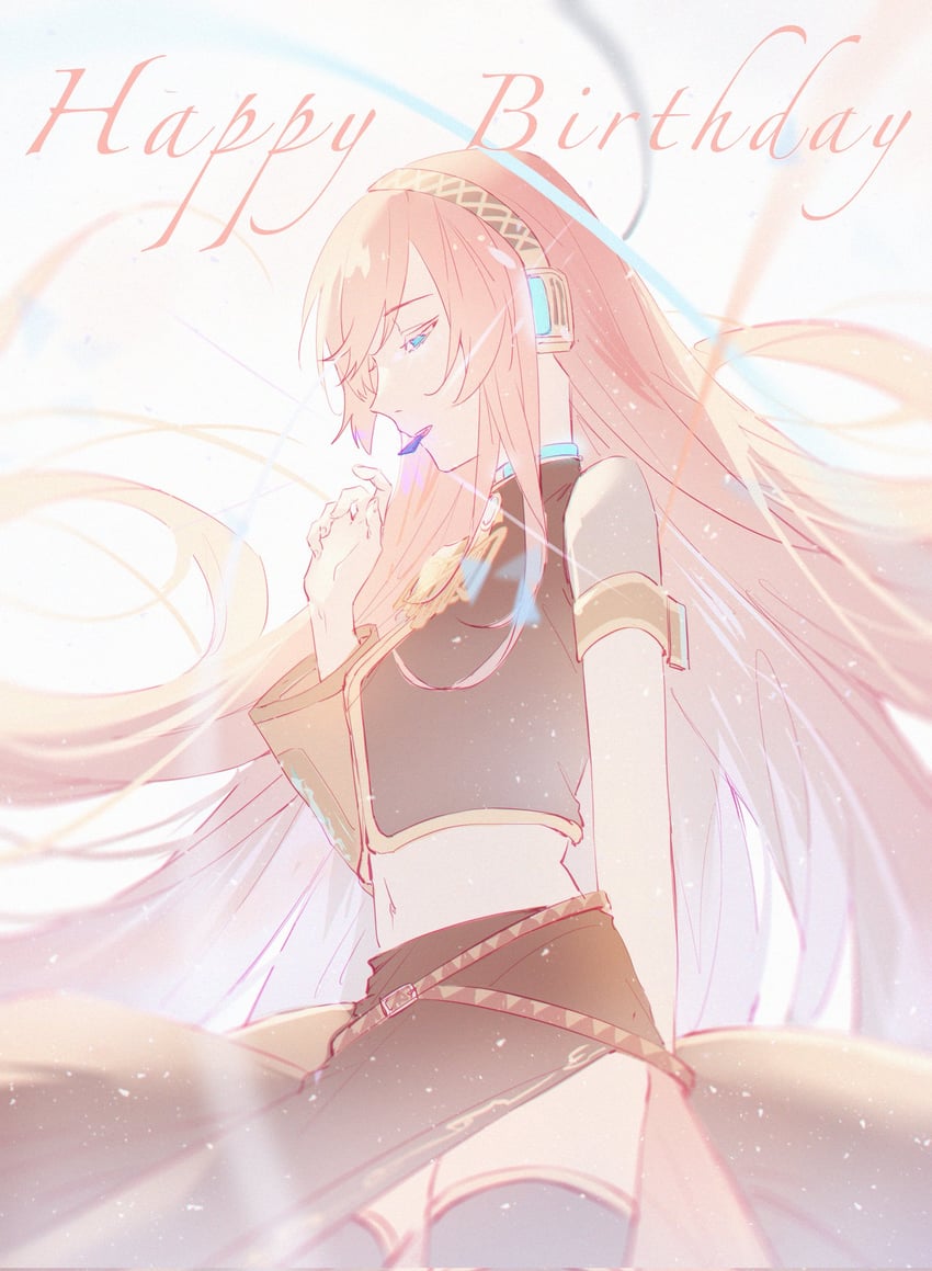 megurine luka (vocaloid and 1 more) drawn by ming_san