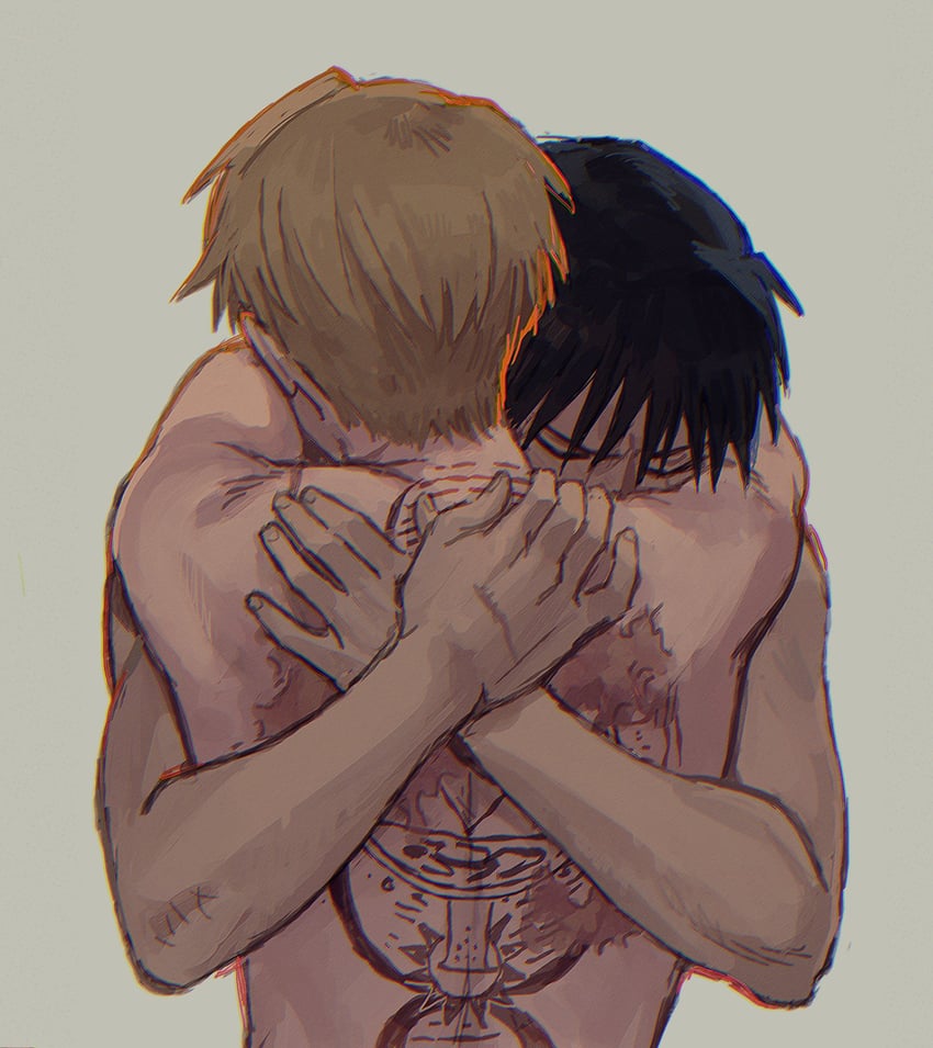 riza hawkeye and roy mustang (fullmetal alchemist) drawn by theo_(tomochingus)