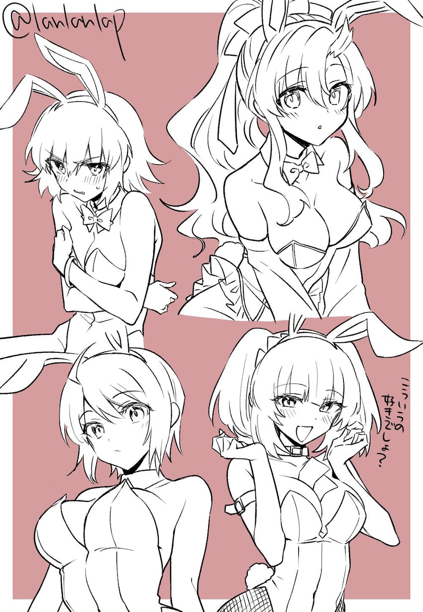 cagalli yula athha, lacus clyne, lunamaria hawke, and agnes giebenrath (gundam and 3 more) drawn by lanlanlap