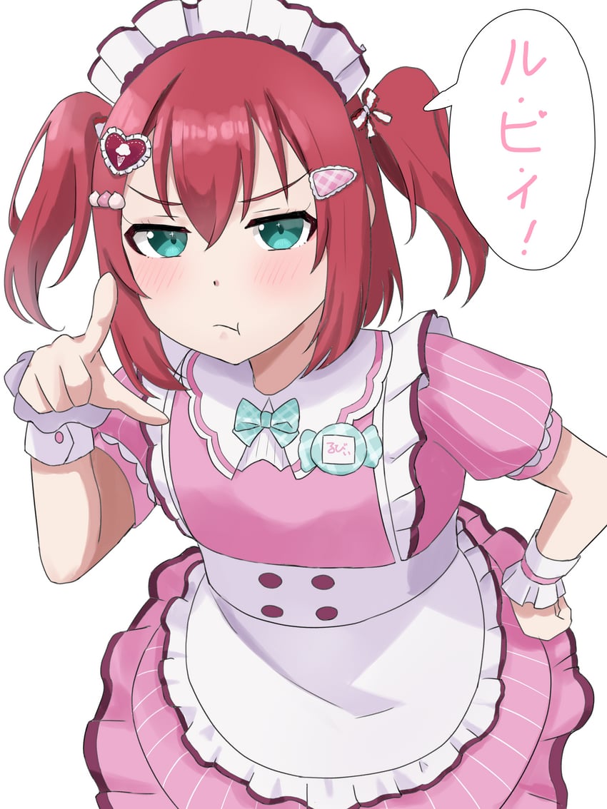 kurosawa ruby (love live! and 1 more) drawn by amano_lier