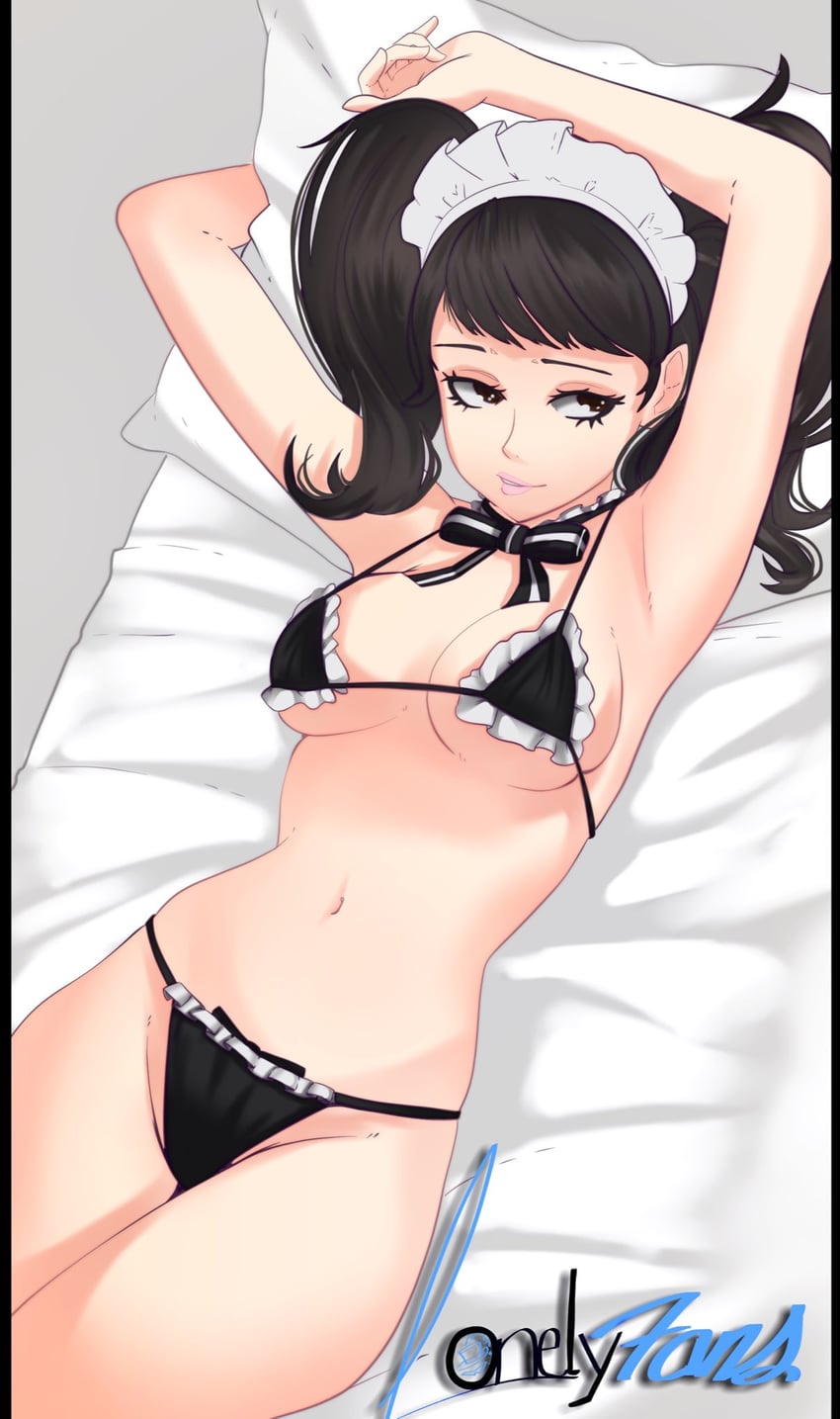 kawakami sadayo (persona and 1 more) drawn by blysill