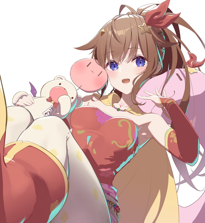 tokino sora and terra branford (hololive and 2 more) drawn by kuronaga