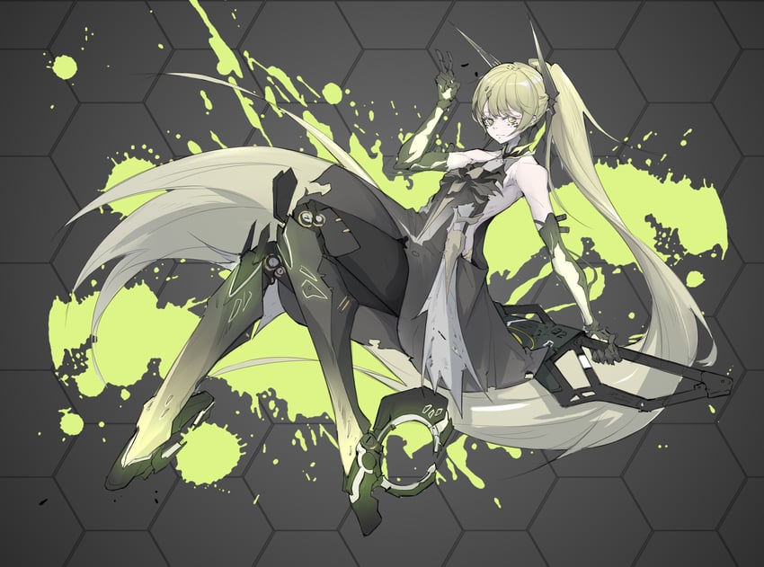 nanami and nanami: pulse (punishing: gray raven) drawn by cdlo