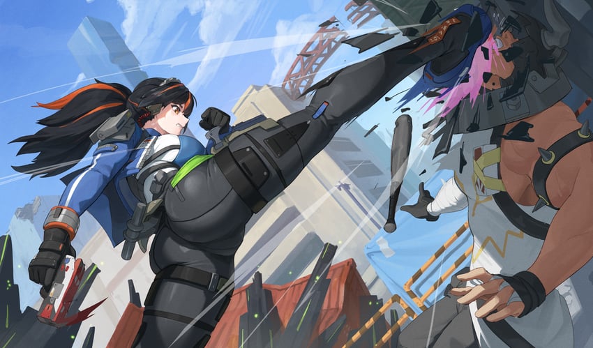 zhu yuan (zenless zone zero) drawn by roro_(tpghksdlzpq)