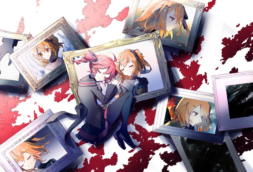 kasane teto and adachi rei (utau and 2 more) drawn by oda_kogane