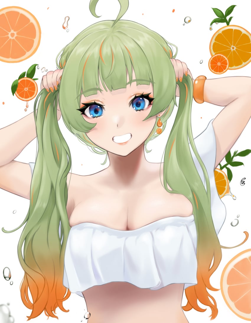 shimabara elena (idolmaster and 1 more) drawn by c_(theta)