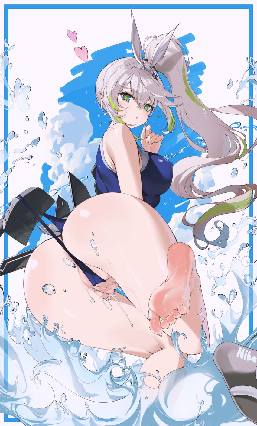 sharkry (girls' frontline and 1 more) drawn by nike_(nike1060)
