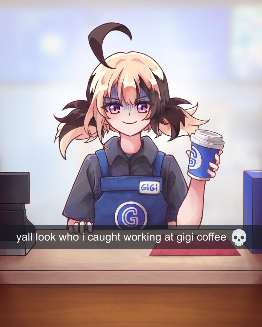 gigi murin (hololive and 1 more) drawn by pixelnayt