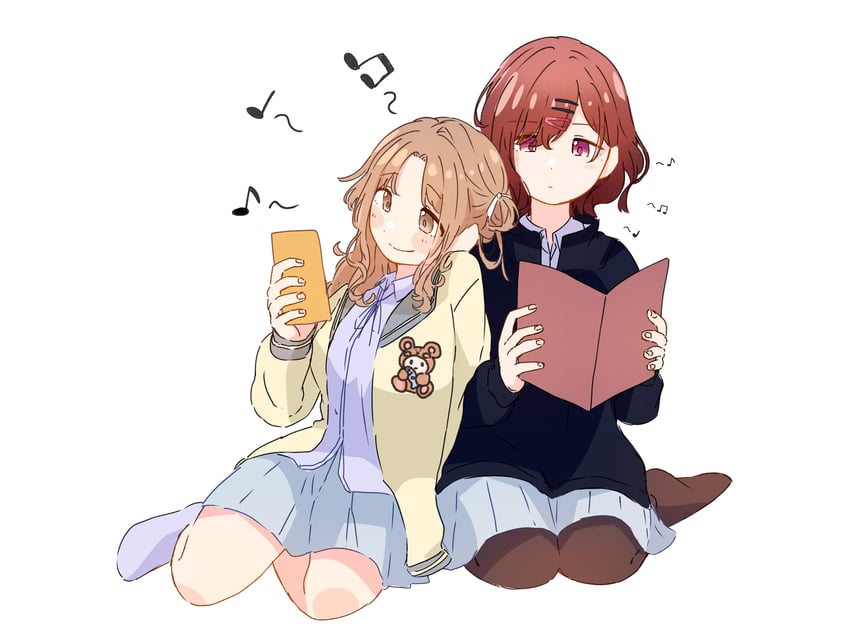 higuchi madoka and ichikawa hinana (idolmaster and 1 more) drawn by yuumaru_(awhc7334)