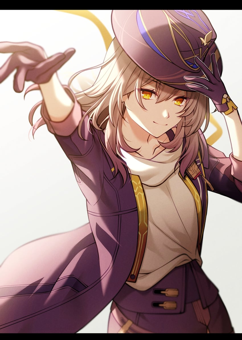trailblazer and stelle (honkai and 1 more) drawn by pochimaru_(marumaru_wanwan)