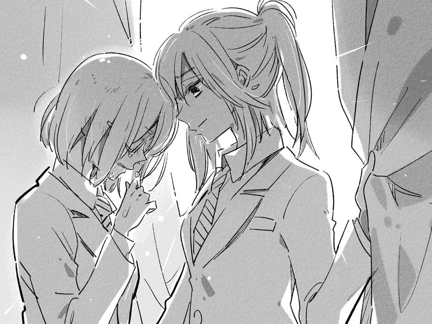 seta kaoru and yamato maya (bang dream!) drawn by karuha