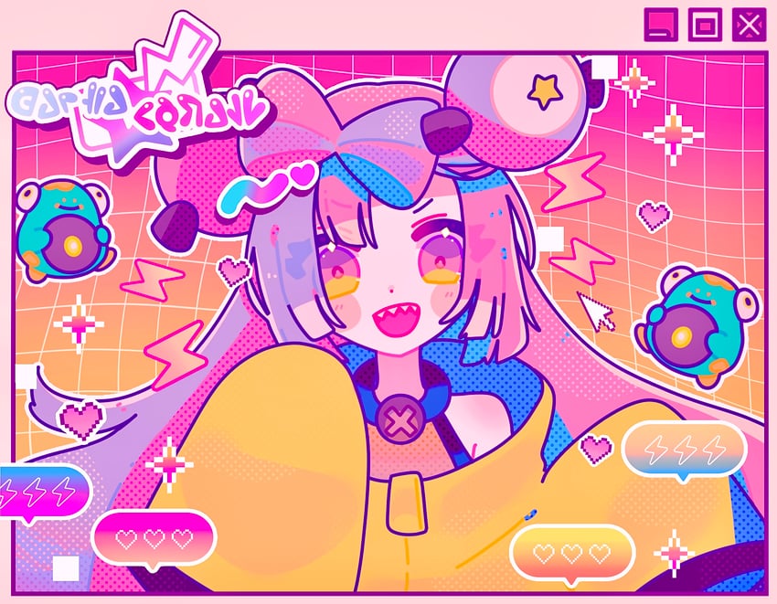 iono and bellibolt (pokemon and 1 more) drawn by okayu_(cwtv7823)