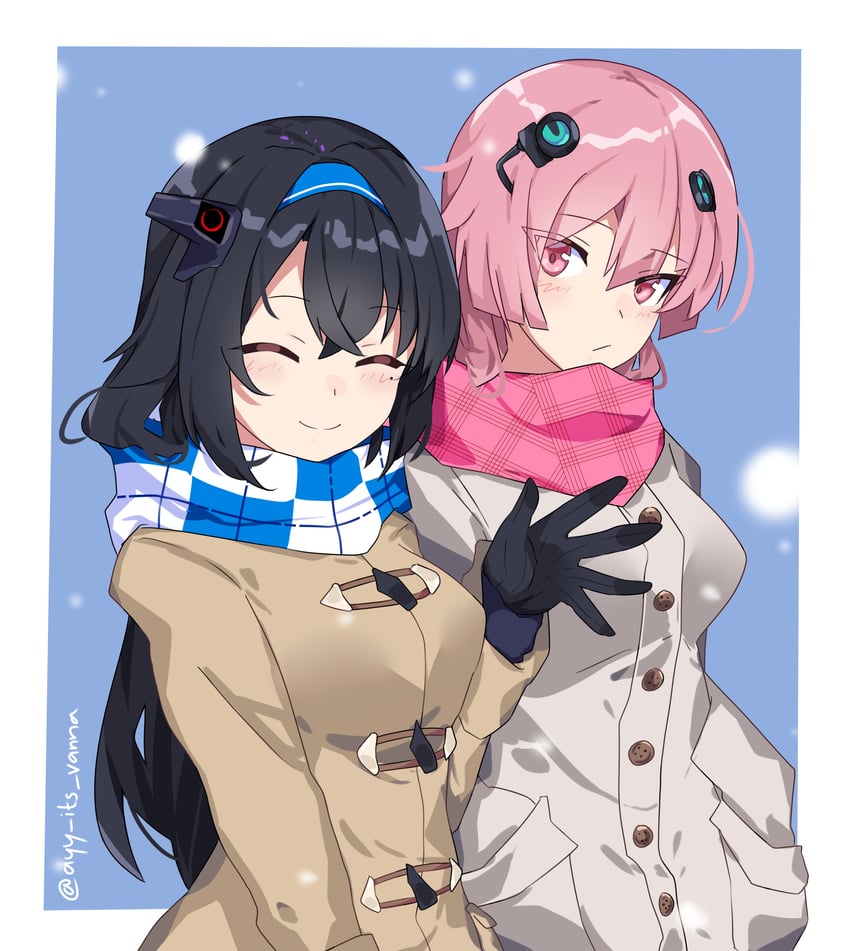ntw-20 and super sass (girls' frontline) drawn by vanna