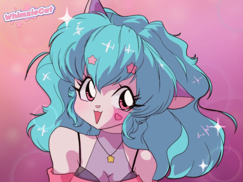 whimzie (indie virtual youtuber) drawn by whimziecat