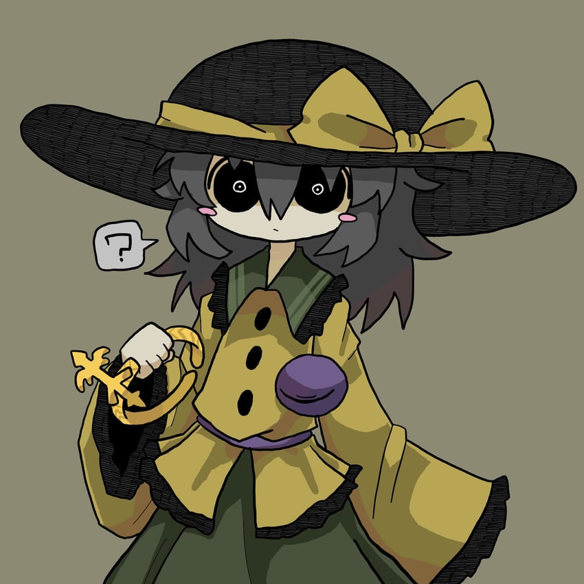 komeiji koishi and paimon (touhou and 1 more) drawn by zunusama