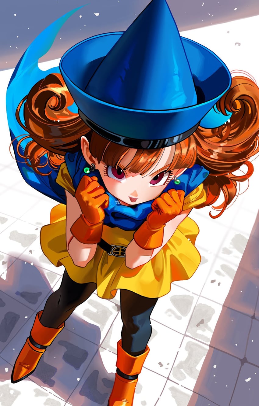 alena (dragon quest and 1 more) drawn by okita_(sukult_4)