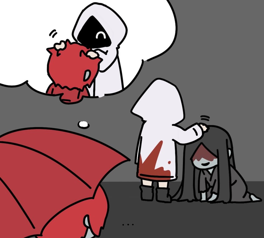 heroine, mr. crawling, and mr. scarletella (homicipher) drawn by neko_(yuayew6upxukfre)