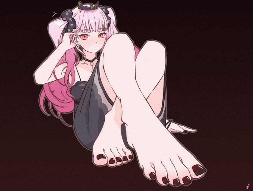 mori calliope (hololive and 1 more) drawn by mohoshadream