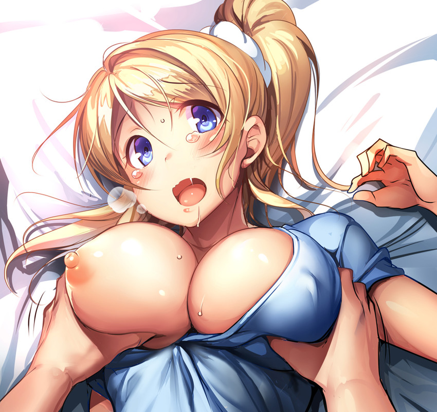 ayase eli (love live! and 1 more) drawn by ajishio