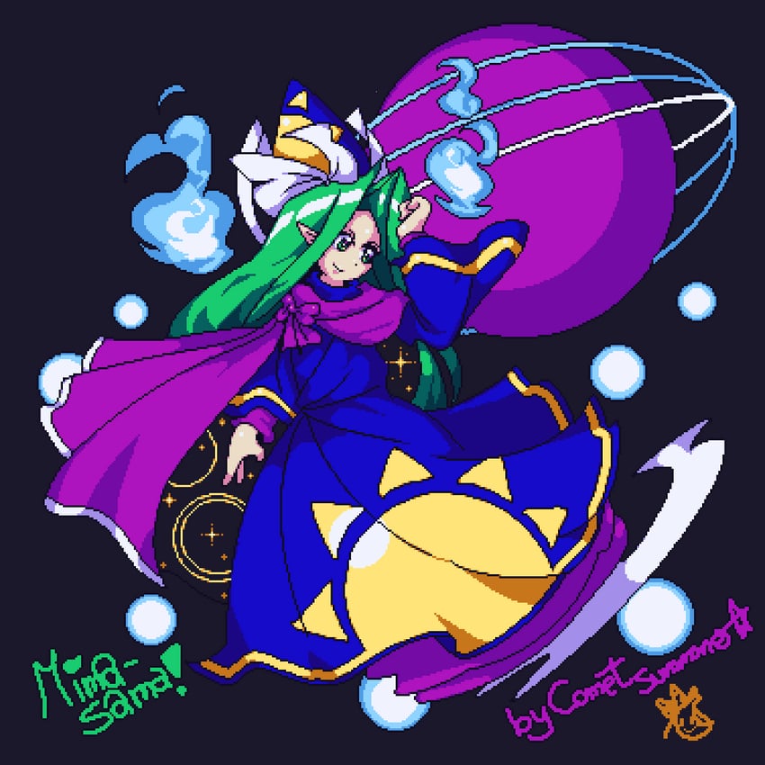 mima (touhou) drawn by comet_summoner98