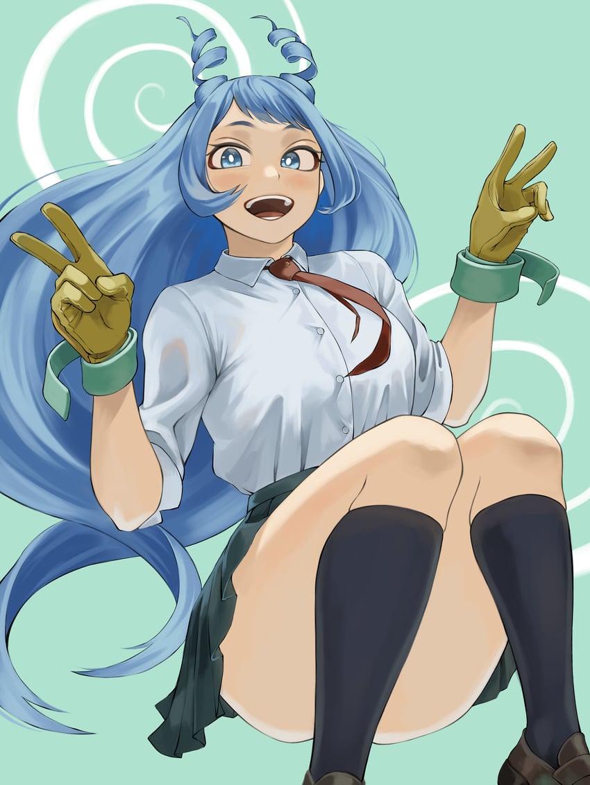 hado nejire (boku no hero academia) drawn by fengling_(furin-jp)