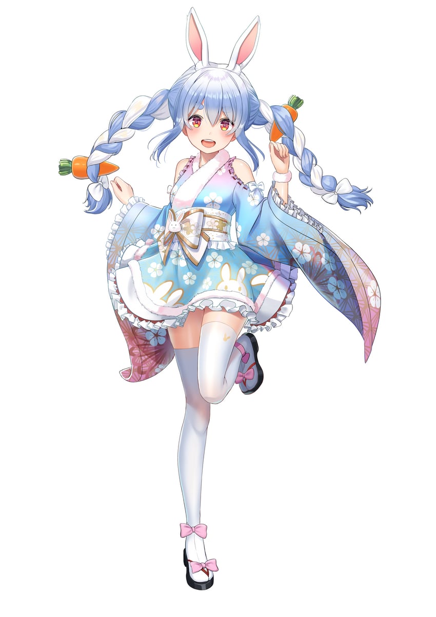 usada pekora (hololive) drawn by wanderlucia