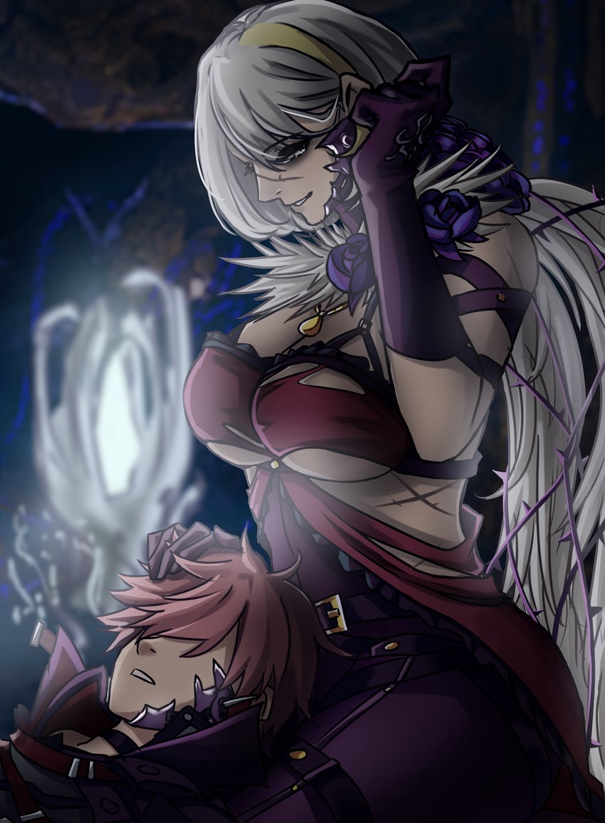 eva roux (code vein) drawn by tylergreen