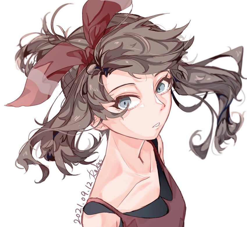 may (pokemon and 1 more) drawn by r.aka.