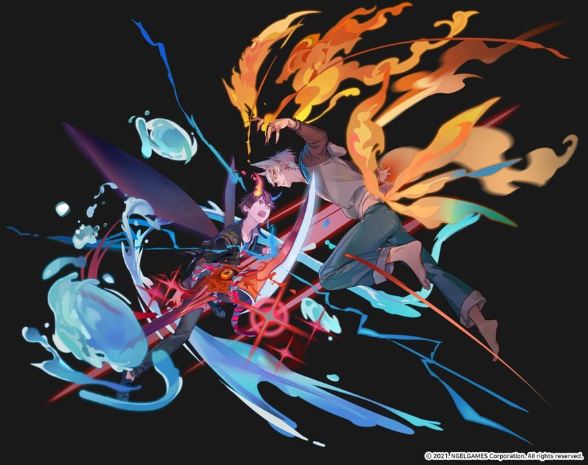 twenty-fifth bam and park ilpyo (tower of god and 2 more) drawn by leenim