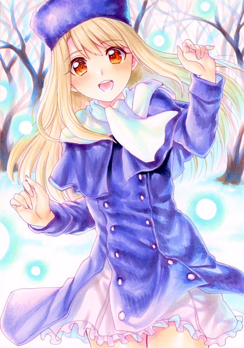 illyasviel von einzbern (fate and 1 more) drawn by hachi78b