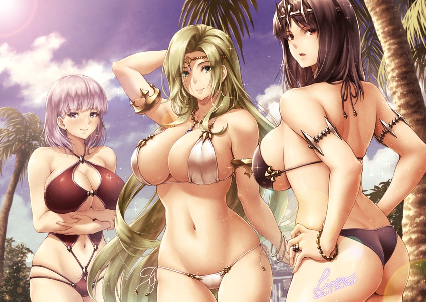athena, aphrodite, and hera (original and 1 more) drawn by lioreo