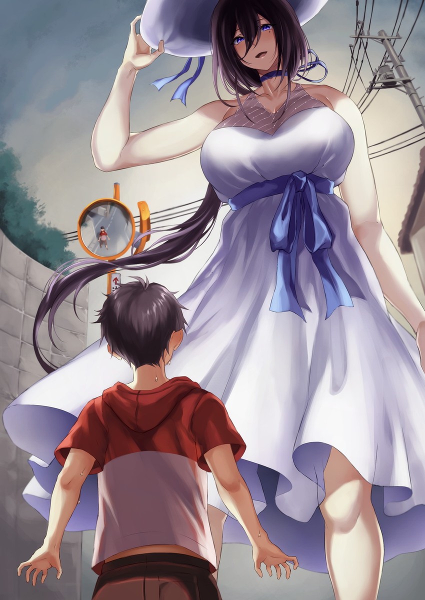 hasshaku-sama (original and 1 more) drawn by inue_ao