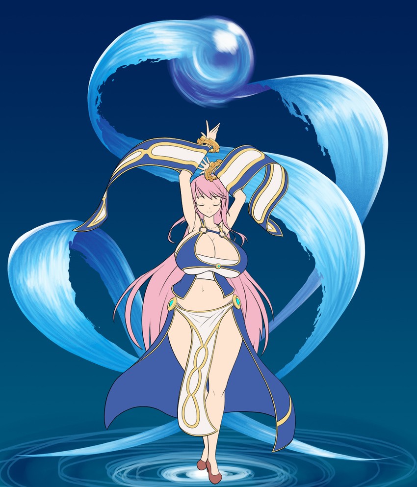 ninlil (original) drawn by isel
