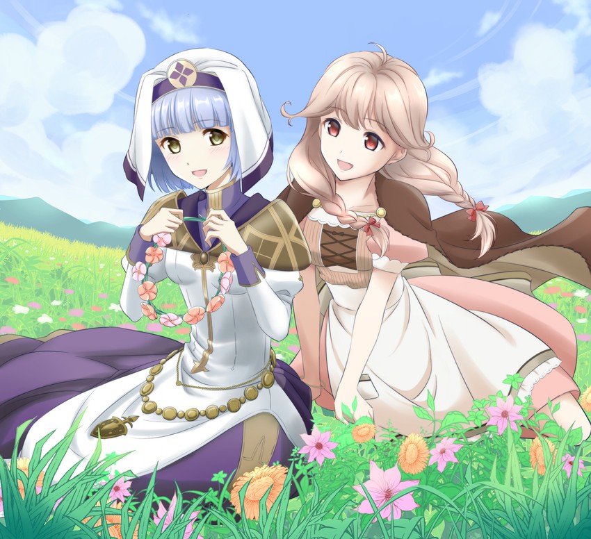 faye and silque (fire emblem and 1 more) drawn by kakiko210