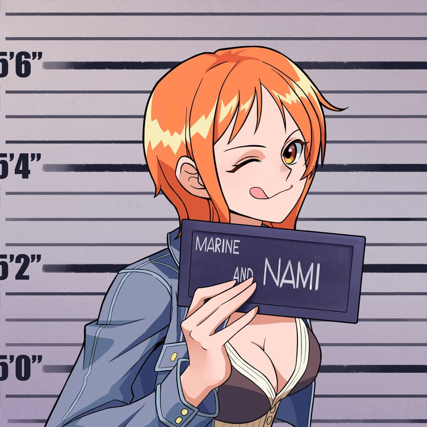 nami (one piece and 1 more) drawn by miuny