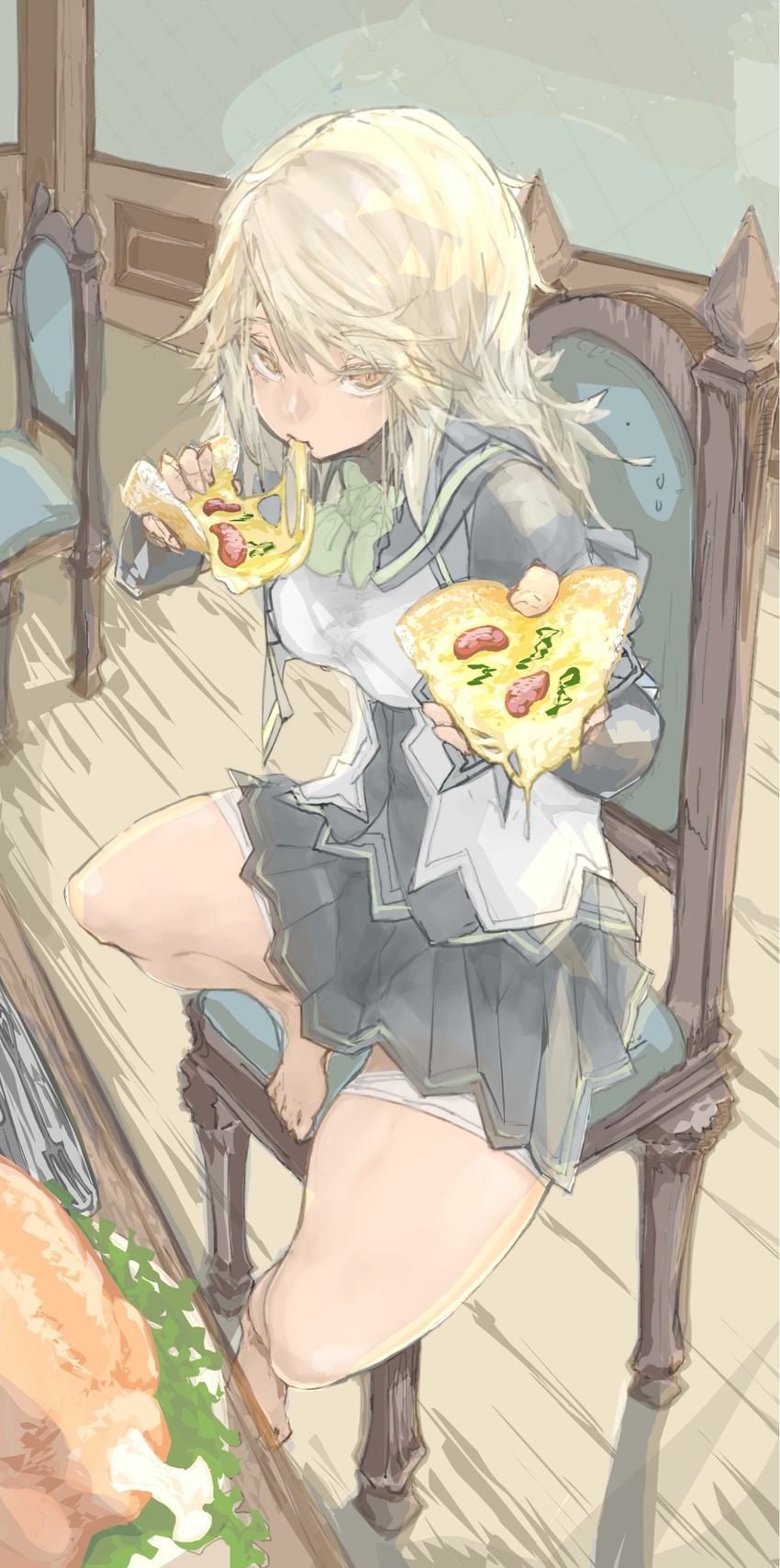 ramlethal valentine (guilty gear and 1 more) drawn by touru_(thickbaumkuchen)