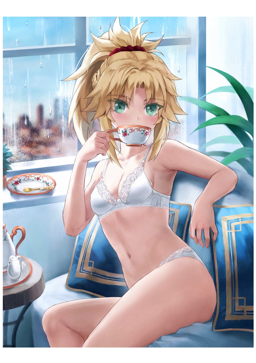 mordred (fate and 1 more) drawn by tonee