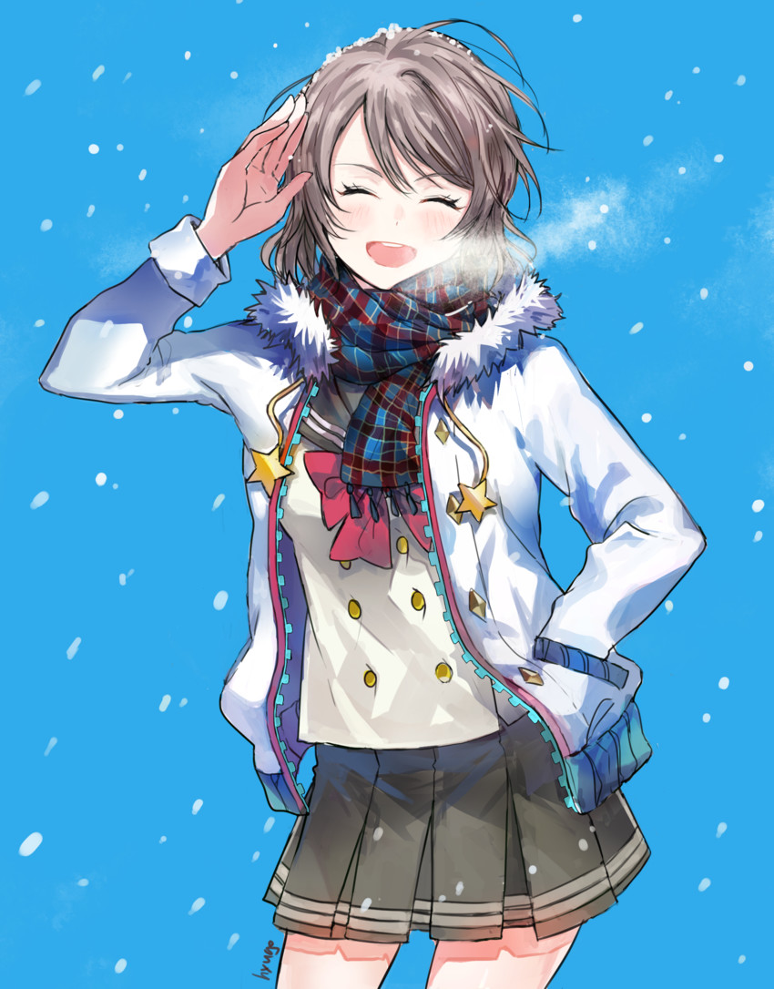 watanabe you (love live! and 1 more) drawn by hyugo