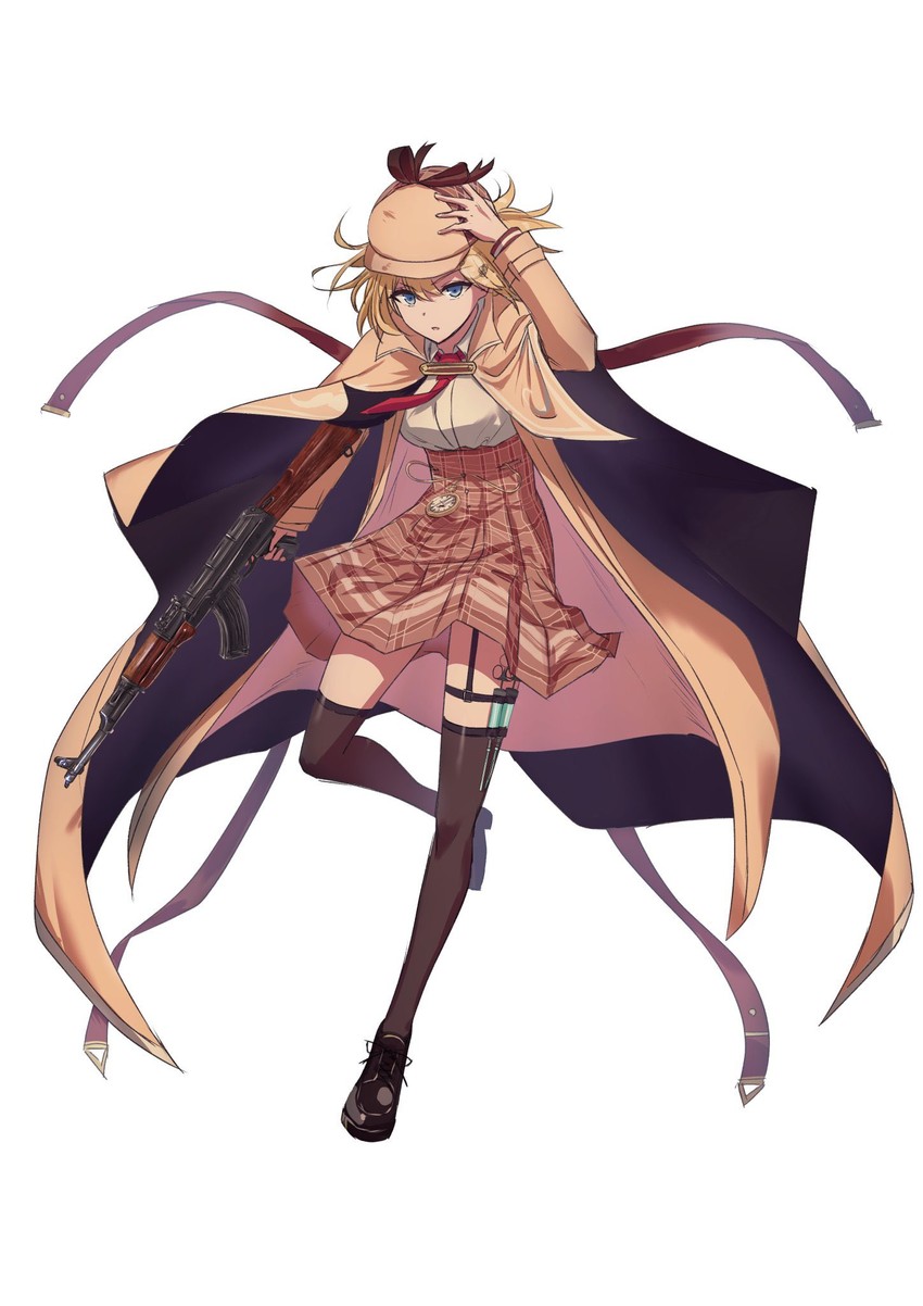 watson amelia (hololive and 1 more) drawn by weizen