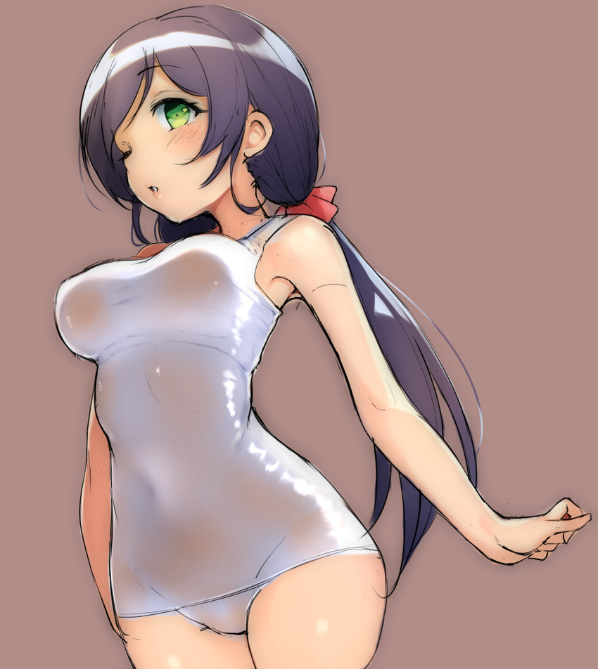 tojo nozomi (love live! and 1 more) drawn by pokachu