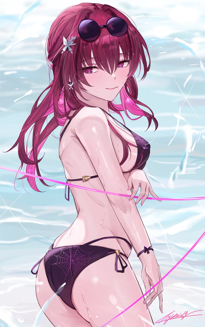 kafka (honkai and 1 more) drawn by miya-chan_(lightning0730)