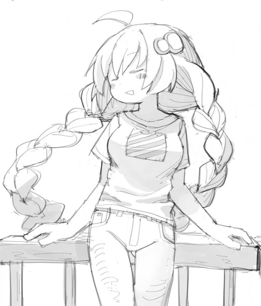 kizuna akari (vocaloid and 1 more) drawn by colalk
