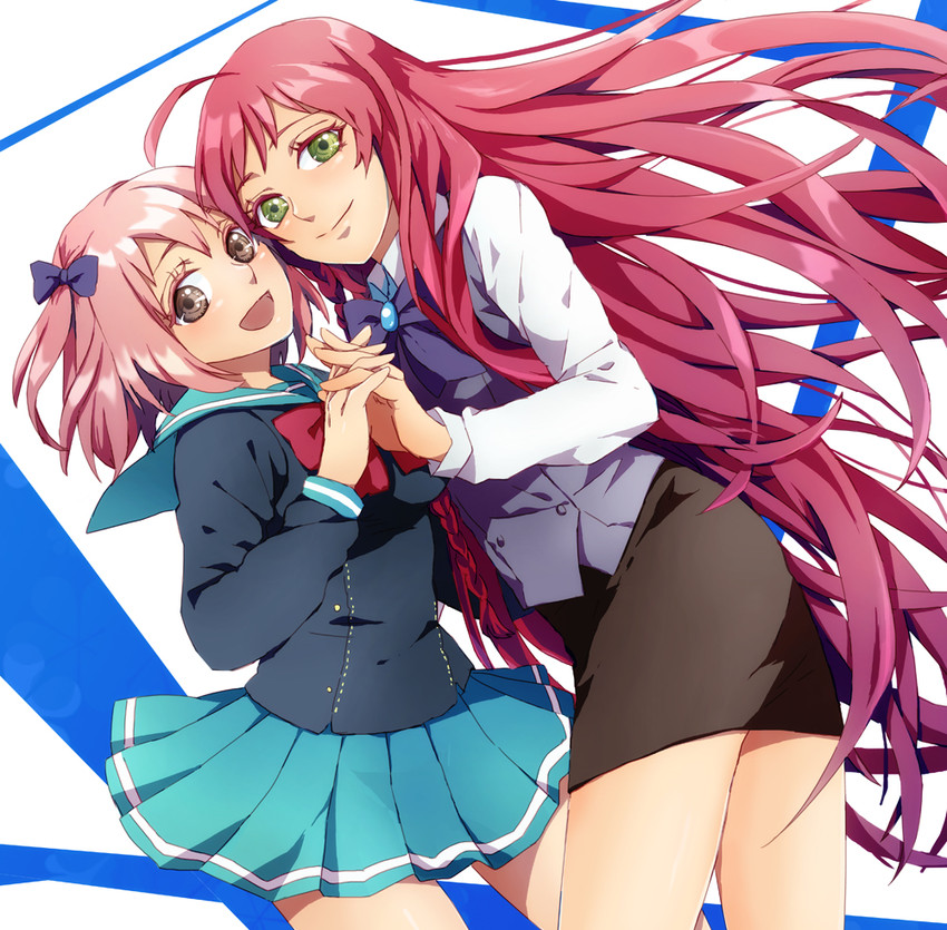 sasaki chiho and yusa emi (hataraku maou-sama!) drawn by chirugekiai